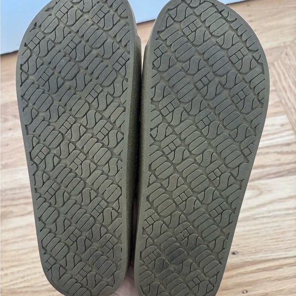 Freedom Moses Vela gold glitter slides sandals - Picture 5 of 5